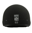 Milwaukee Helmets MPH9722DOT Matte Black Half Helmet with Drop Down Sun Visor