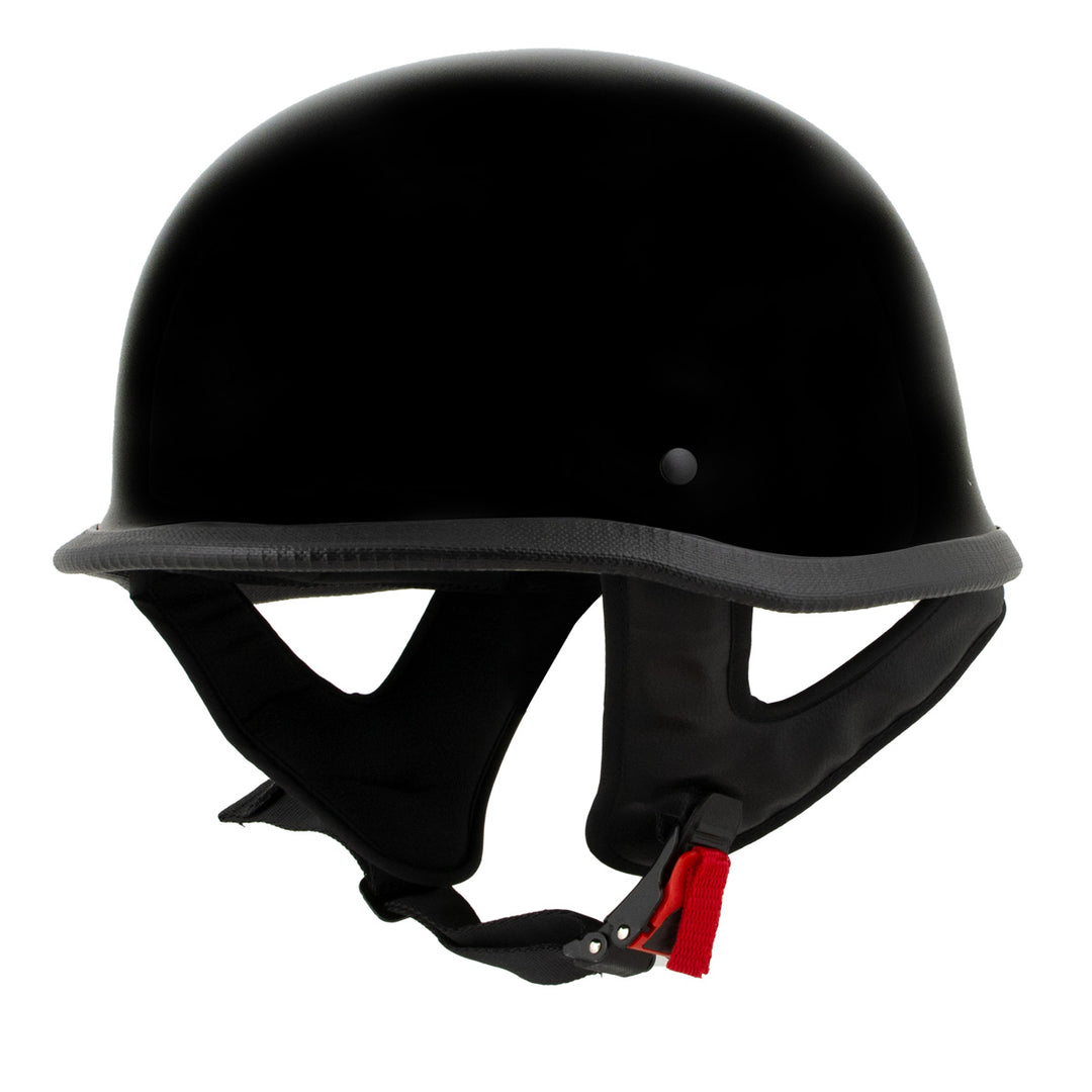 Gloss Black Half Helmet GMAX HH-75 Half Helmet Black 2X Gloss Black Half Helmet GMAX HH-75 Half Helmet Black 2X
