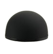 Milwaukee Helmets MPH9770DOT Americas Smallest Matte Black Half Helmet