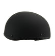 Milwaukee Helmets MPH9770DOT Americas Smallest Matte Black Half Helmet