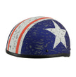 Milwaukee Performance Helmets MPH9774DOT Vintage Star DOT Half Face Helmet