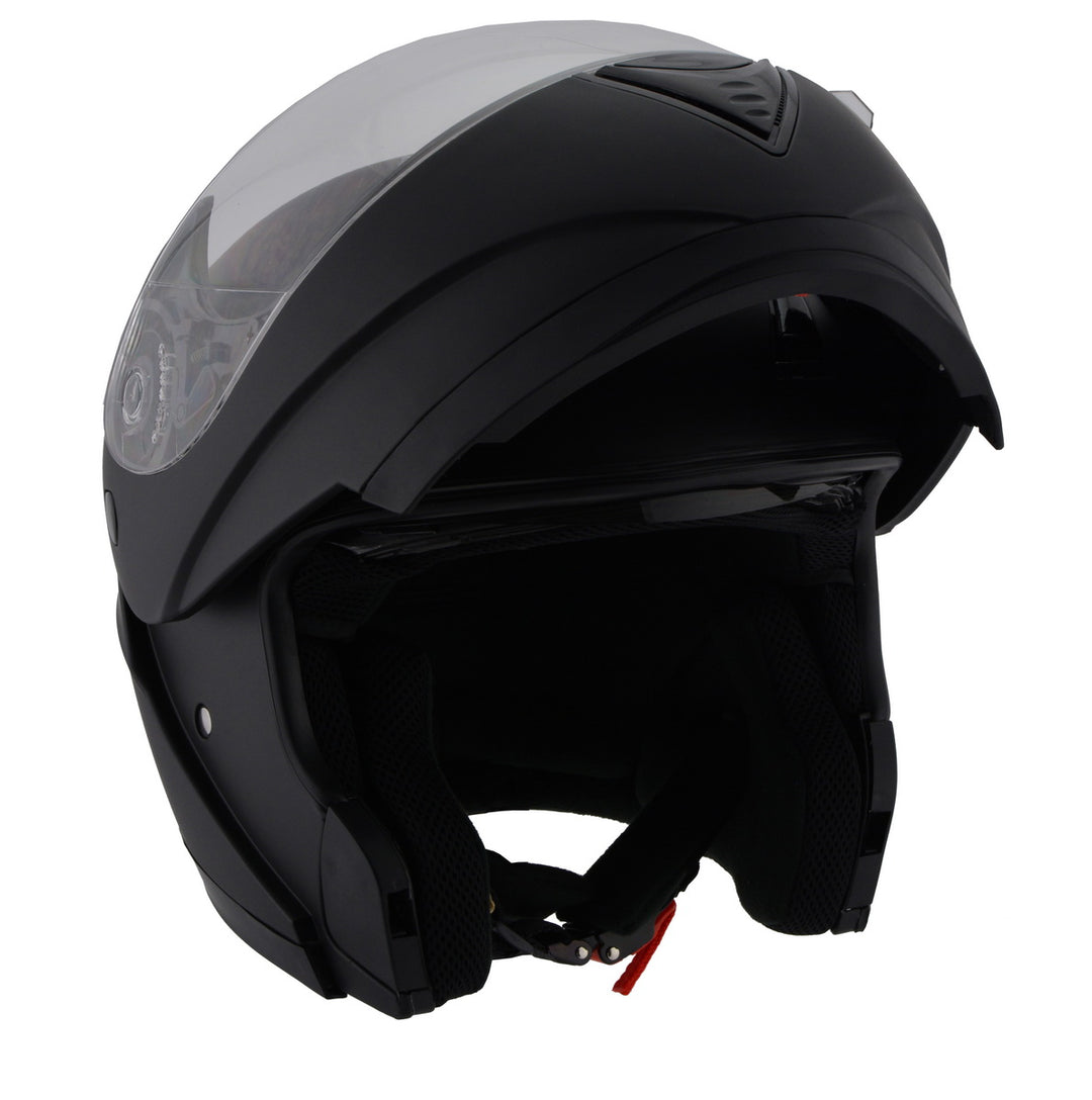 Milwaukee Performance Helmets MPH9801DOT Expedition Modular Matte Black Helmet