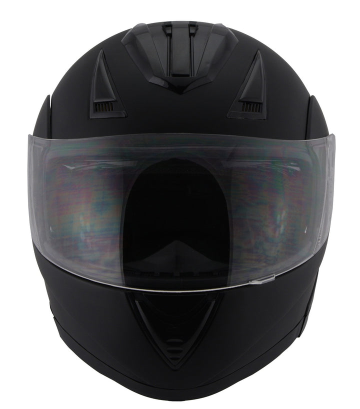 Milwaukee Performance Helmets MPH9801DOT Expedition Modular Matte Black Helmet