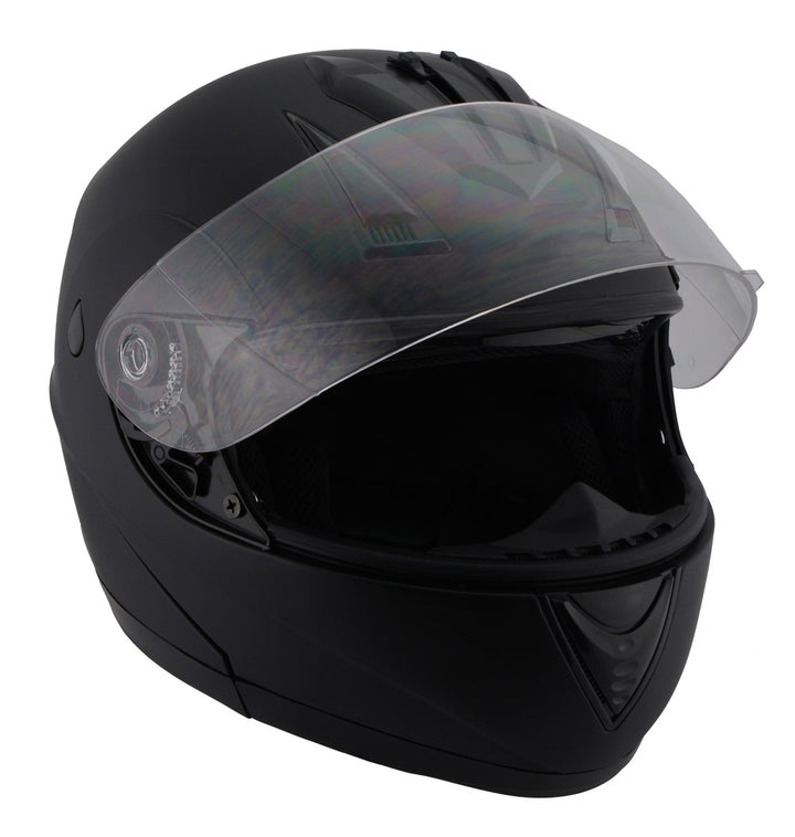 Milwaukee Performance Helmets MPH9801DOT Expedition Modular Matte Black Helmet