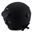 Milwaukee Performance Helmets  MPH9802DOT 'Vision' Matte Black 3/4 Open Face Helmet with HD Camera and Bluetooth System