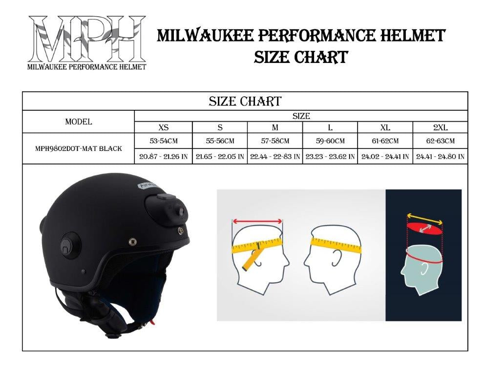 Milwaukee Performance Helmets  MPH9802DOT &