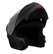 Milwaukee Performance Helmets MPH9803DOT Ionized Matte Black Advanced Modular Motorcycle Helmet w/ Drop Down Visor