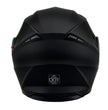 Milwaukee Performance Helmets MPH9803DOT Ionized Matte Black Advanced Modular Motorcycle Helmet w/ Drop Down Visor