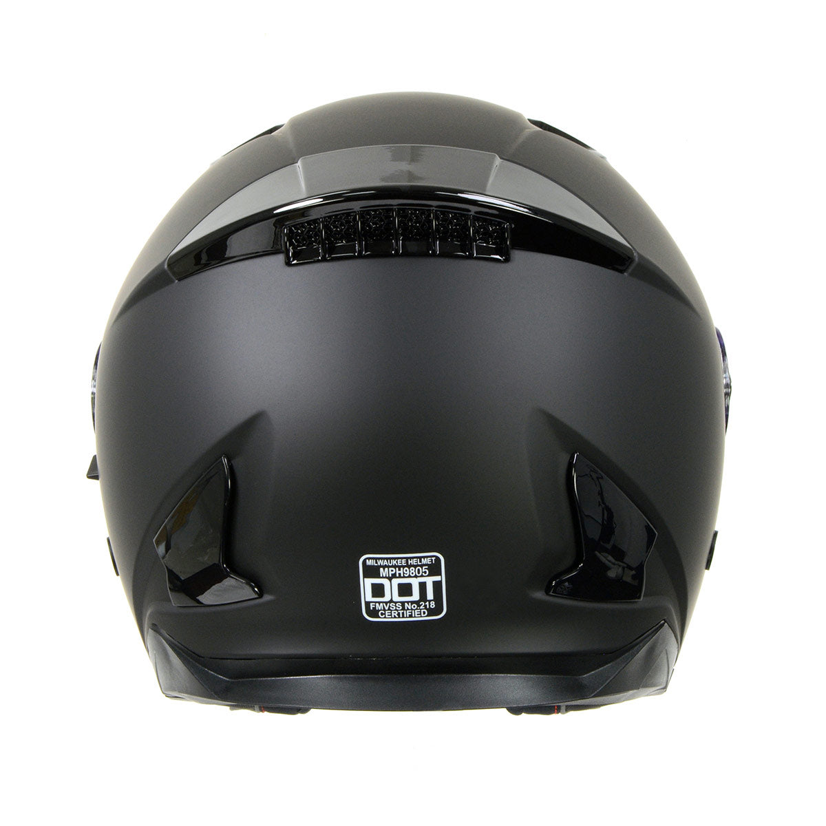 Milwaukee Performance Helmets MPH9805DOT Shift Open Face 3/4 Matte