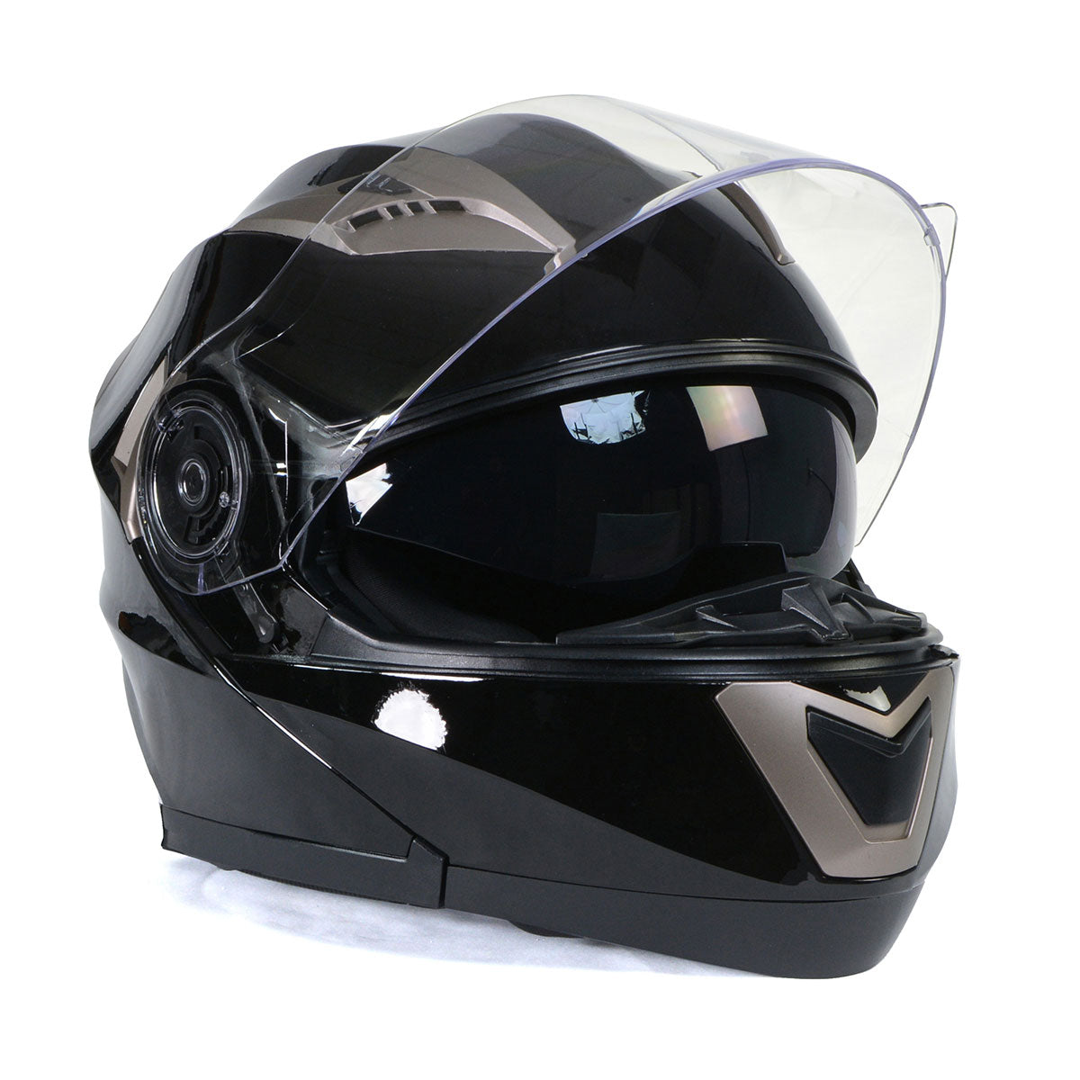 Milwaukee Helmets MPH9806DOT Ionized Gloss Black Advanced