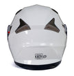 Milwaukee Helmets MPH9807DOT 'Ionized' Gloss White Modular Helmet for Men and Women Biker w/ MP7922FMSET Heated Balaclava Bundle