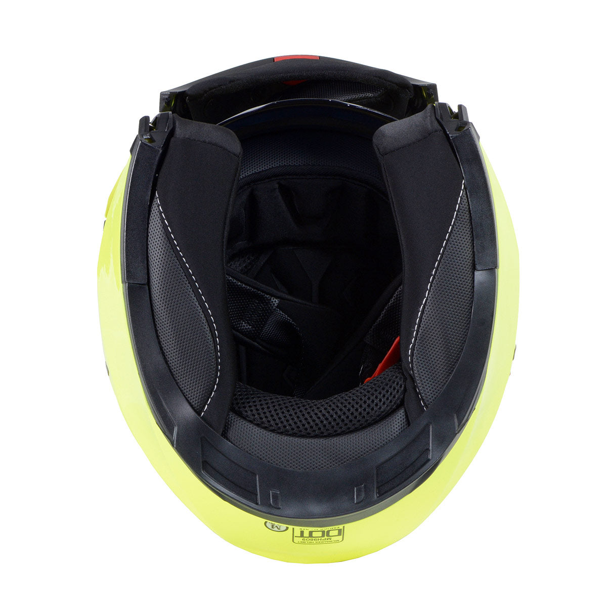 Milwaukee Helmets MPH9809DOT Ionized Neon Yellow Advanced