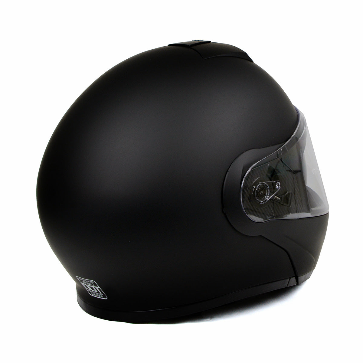 Milwaukee Helmets MPH9812DOT Flat Black Menace Advanced Motorcycle