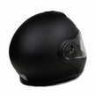 Milwaukee Helmets MPH9812DOT Flat Black Menace Advanced Motorcycle Modular Helmet Biker w/ Drop Down Visor