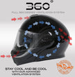Milwaukee Helmets MPH9813DOT Gloss Black Menace DOT Approved Motorcycle Modular Helmet w/ Drop Down Visor