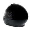 Milwaukee Helmets MPH9813DOT Gloss Black Menace DOT Approved Motorcycle Modular Helmet w/ Drop Down Visor
