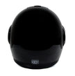 Milwaukee Helmets MPH9813DOT Gloss Black Menace DOT Approved Motorcycle Modular Helmet w/ Drop Down Visor