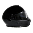 Milwaukee Helmets MPH9813DOT Gloss Black Menace DOT Approved Motorcycle Modular Helmet w/ Drop Down Visor