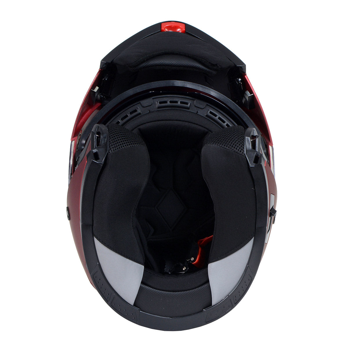 Milwaukee Helmets MPH9817DOT Breeze Red Advanced Motorcycle