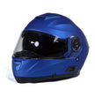 Milwaukee Helmets MPH9818DOT Breeze Blue Advanced Motorcycle Modular Helmet Biker w/ Drop Down Visor
