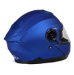 Milwaukee Helmets MPH9818DOT Breeze Blue Advanced Motorcycle Modular Helmet Biker w/ Drop Down Visor
