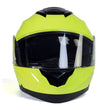 Milwaukee Helmets MPH9819DOT Breeze Green Advanced Motorcycle Modular Helmet Biker w/ Drop Down Visor