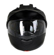 Milwaukee Helmets MPH9820DOT Flat Black Ominous Dual Sport Advanced Motorcycle Modular Helmet Biker