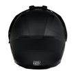Milwaukee Helmets MPH9820DOT Flat Black Ominous Dual Sport Advanced Motorcycle Modular Helmet Biker