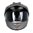 Milwaukee Helmets Silver Ominous Dual Sport Advanced Motorcycle Modular Helmet Biker DOT Approved MPH9822DOT