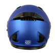 Milwaukee Helmets MPH9825DOT Shift Open Face 3/4 Blue Helmet Biker w/ Drop Down Visor