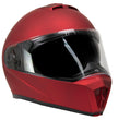 Milwaukee Helmets MPH9827DOT Cypher Flat Red Advanced Motorcycle Modular Helmet w/ Drop Down Visor