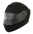 Milwaukee Helmets MPH9835DOT Sweeper Flat Black Advanced Motorcycle Full Face Helmet Biker w/ Drop Down Visor
