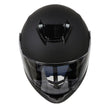 Milwaukee Helmets MPH9835DOT Sweeper Flat Black Advanced Motorcycle Full Face Helmet Biker w/ Drop Down Visor