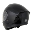 Milwaukee Helmets MPH9836DOT Sweeper Gloss Black DOT Approved Motorcycle Full Face Helmet Biker w/ Drop Down Visor