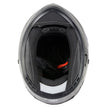Milwaukee Helmets MPH9836DOT Sweeper Gloss Black DOT Approved Motorcycle Full Face Helmet Biker w/ Drop Down Visor
