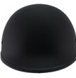Milwaukee Performance Helmets MPH9860N Derby Novelty Matte Black Half Helmet