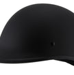 Milwaukee Performance Helmets MPH9860N Derby Novelty Matte Black Half Helmet