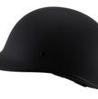 Milwaukee Performance Helmets MPH9860N Derby Novelty Matte Black Half Helmet
