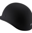 Milwaukee Performance Helmets MPH9860N Derby Novelty Matte Black Half Helmet
