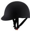 Milwaukee Performance Helmets MPH9860N Derby Novelty Matte Black Half Helmet