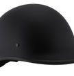 Milwaukee Performance Helmets MPH9860N Derby Novelty Matte Black Half Helmet