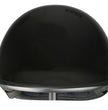 Milwaukee Performance Helmets MPH9861N Derby Novelty Glossy Black Half Helmet