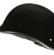 Milwaukee Performance Helmets MPH9861N Derby Novelty Glossy Black Half Helmet