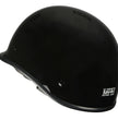 Milwaukee Performance Helmets MPH9861N Derby Novelty Glossy Black Half Helmet