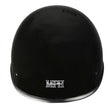 Milwaukee Performance Helmets MPH9861N Derby Novelty Glossy Black Half Helmet