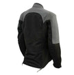 Milwaukee Leather Women's Be Cool Black/Grey Textile Motorcycle Jacket w/ CE Armor - MPL22700