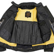 Milwaukee Leather Women's Cool Racer Black Textile Motorcycle Jacket w/ CE Armor - MPL22704
