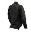 Milwaukee Leather Women's Be Cool Black Textile Motorcycle Jacket w/ CE Armor - MPL22705