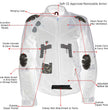 Milwaukee Leather Women's Be Cool Black Textile Motorcycle Jacket w/ CE Armor - MPL22705