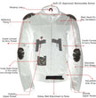 Milwaukee Leather Women's Shade Black Textile Motorcycle Jacket w/ CE Armor - MPL22706